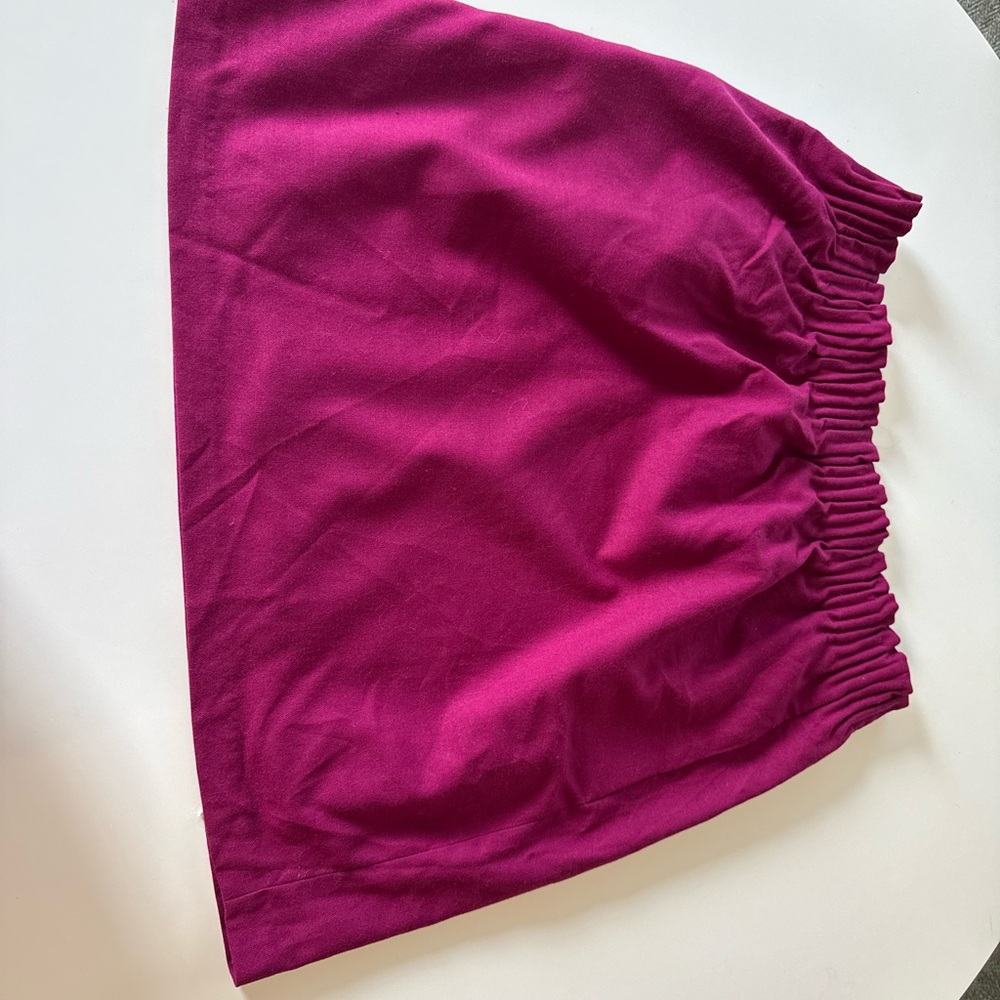 J. Crew Vibrant Pink A-Line Skirt